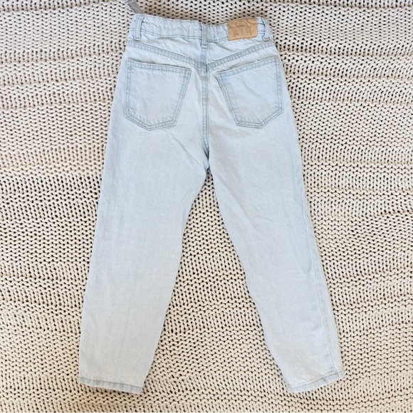 Zara Light Blue Denim Girl's Jeans Size 8 - Picture 4 of 8